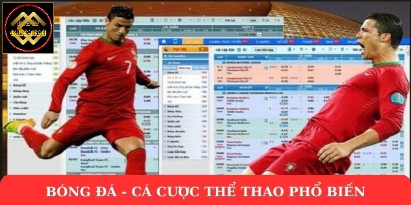 Bóng đá - cá cược thể thao phổ biến