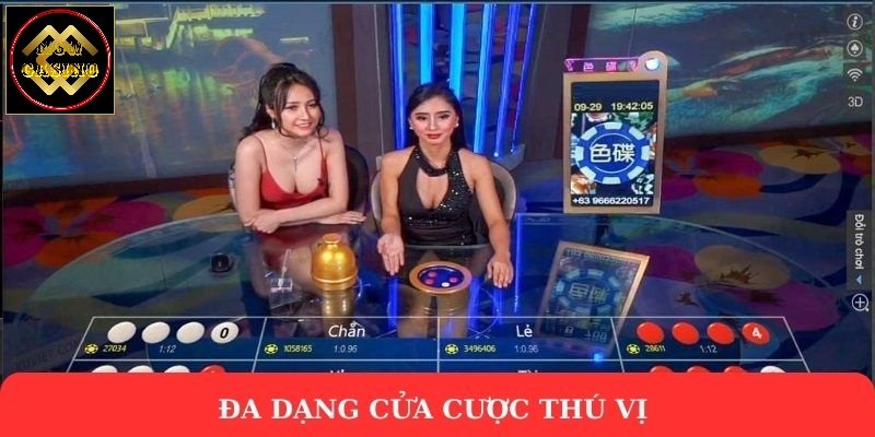 Đa dạng cửa cược thú vị 